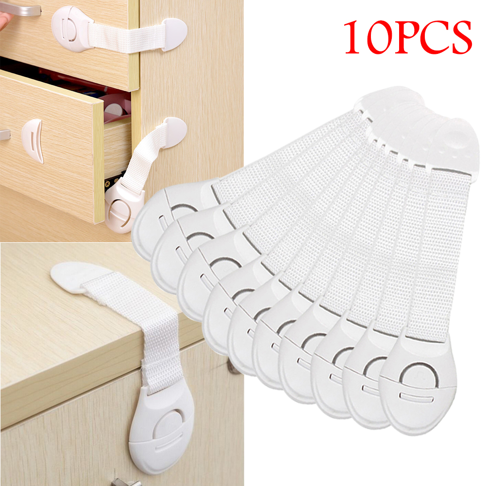 Medicine Cabinet Lock - 10pcs Child Safety Cabinet Lock Baby