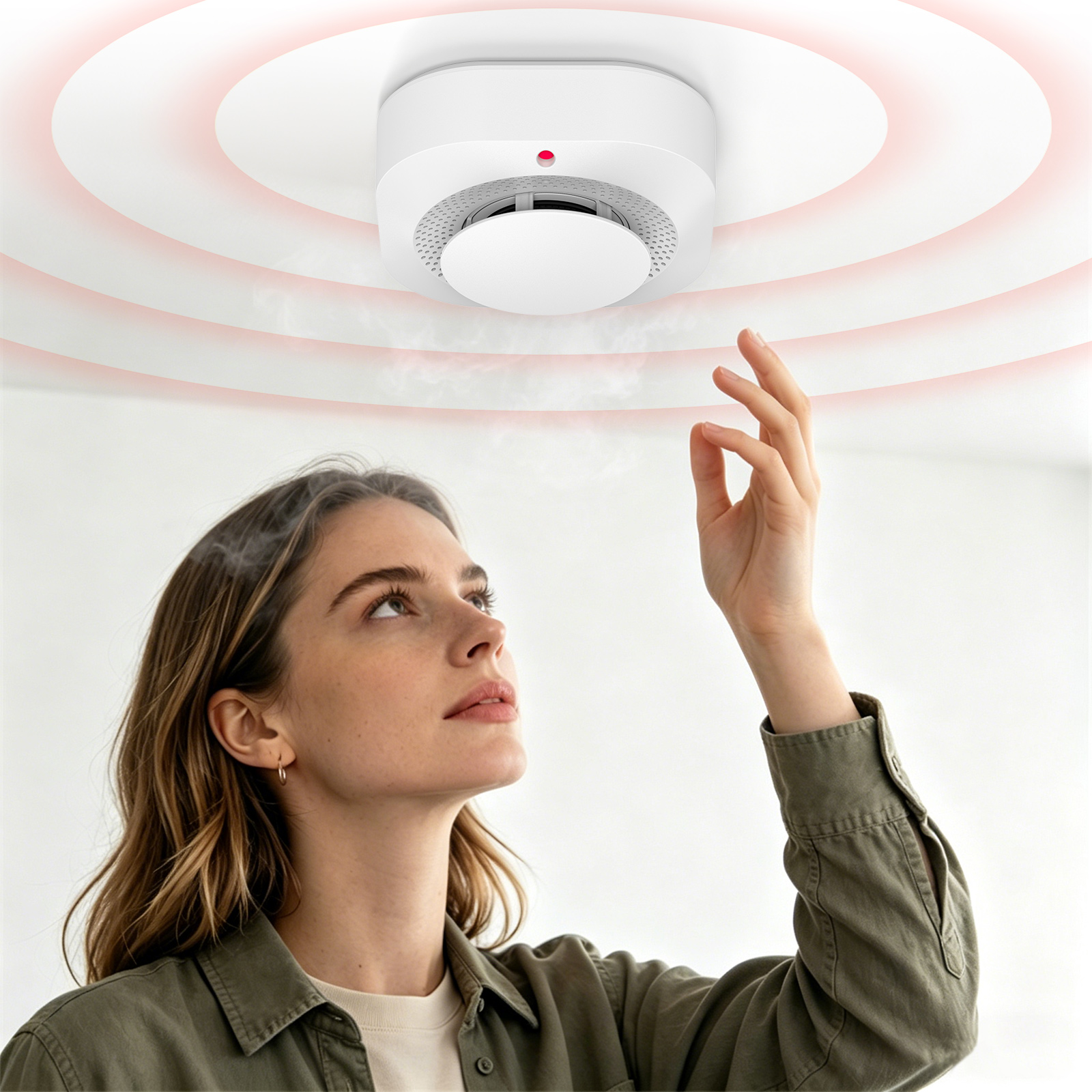 4 / 6 / 8 / 12 PCS Tuya Zigbee - Smoke Detector Interconnected 评论和价格