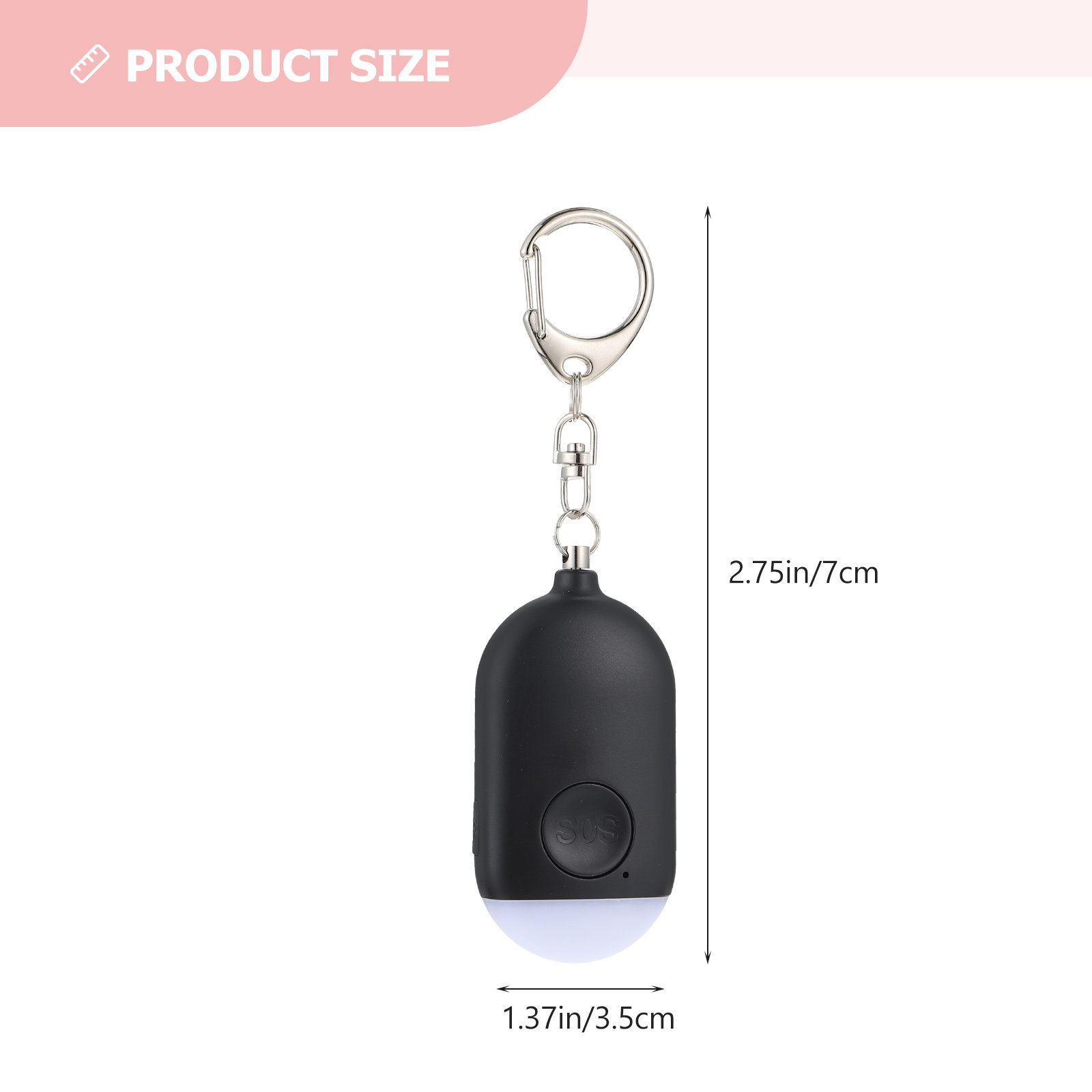 1Set Portable Personal Alarm f - Personal Alarm Keychain 评论和价格