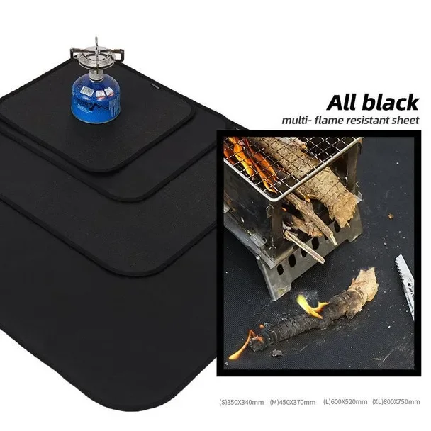 Outdoor Camping Silicone Firep - Fire Blanket Kitchen 评论和价格