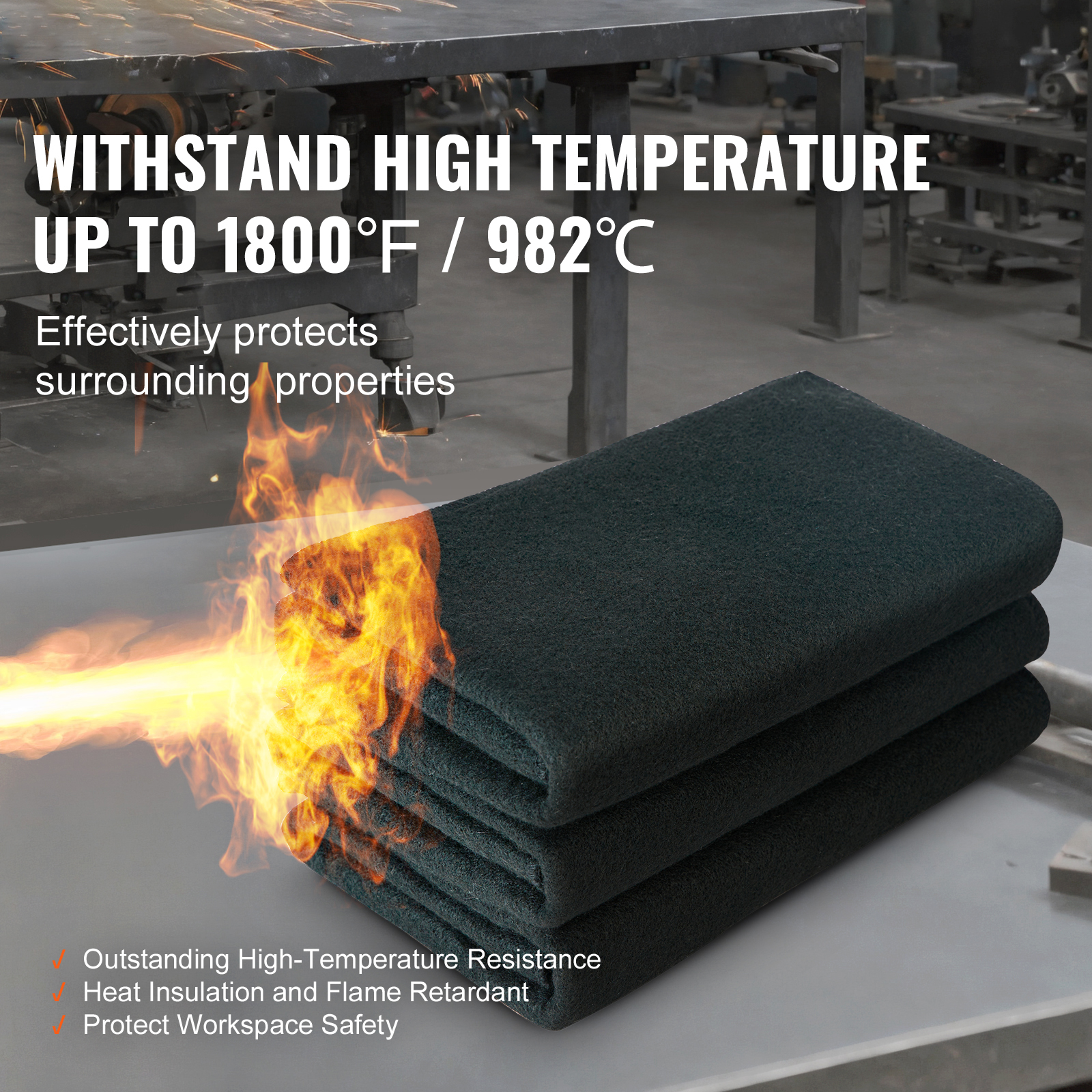 SucceBuy Carbon Felt Welding B - Fire Blanket Kitchen 评论和价格