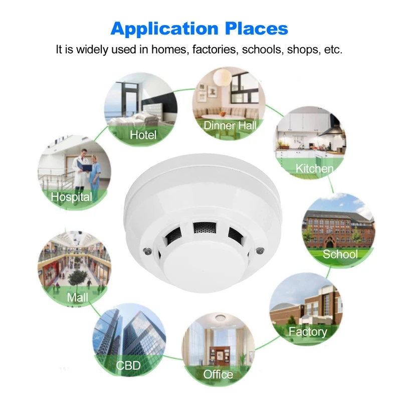 TOP New Alarms Smoke Detectors - Smoke Detector Interconnected 评论和价格
