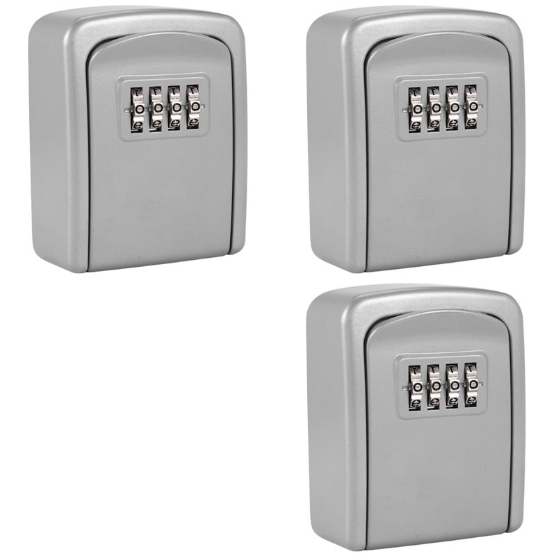 L62A 3X Key Lock Box Wall Moun - Lockbox Key Secure 评论和价格