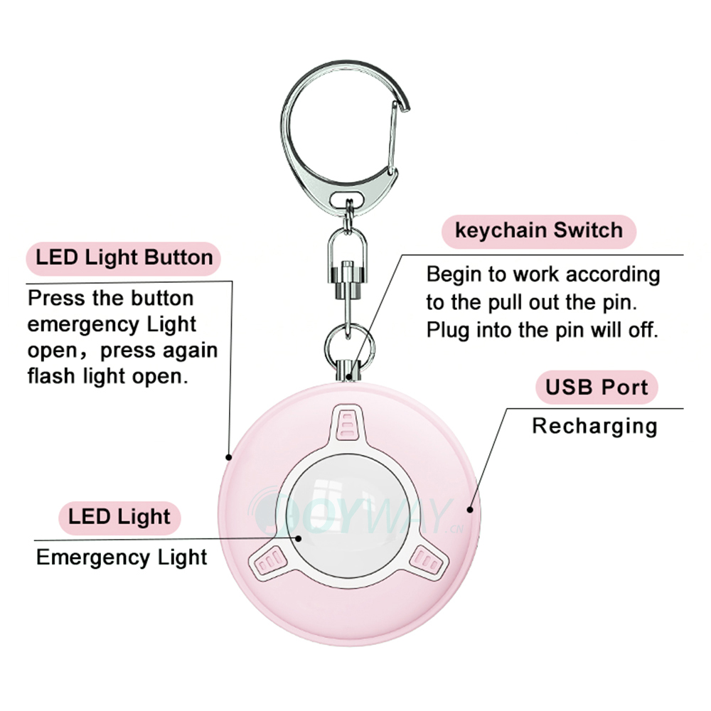 Kids Self Defense Security 130 - Personal Alarm Keychain 评论和价格