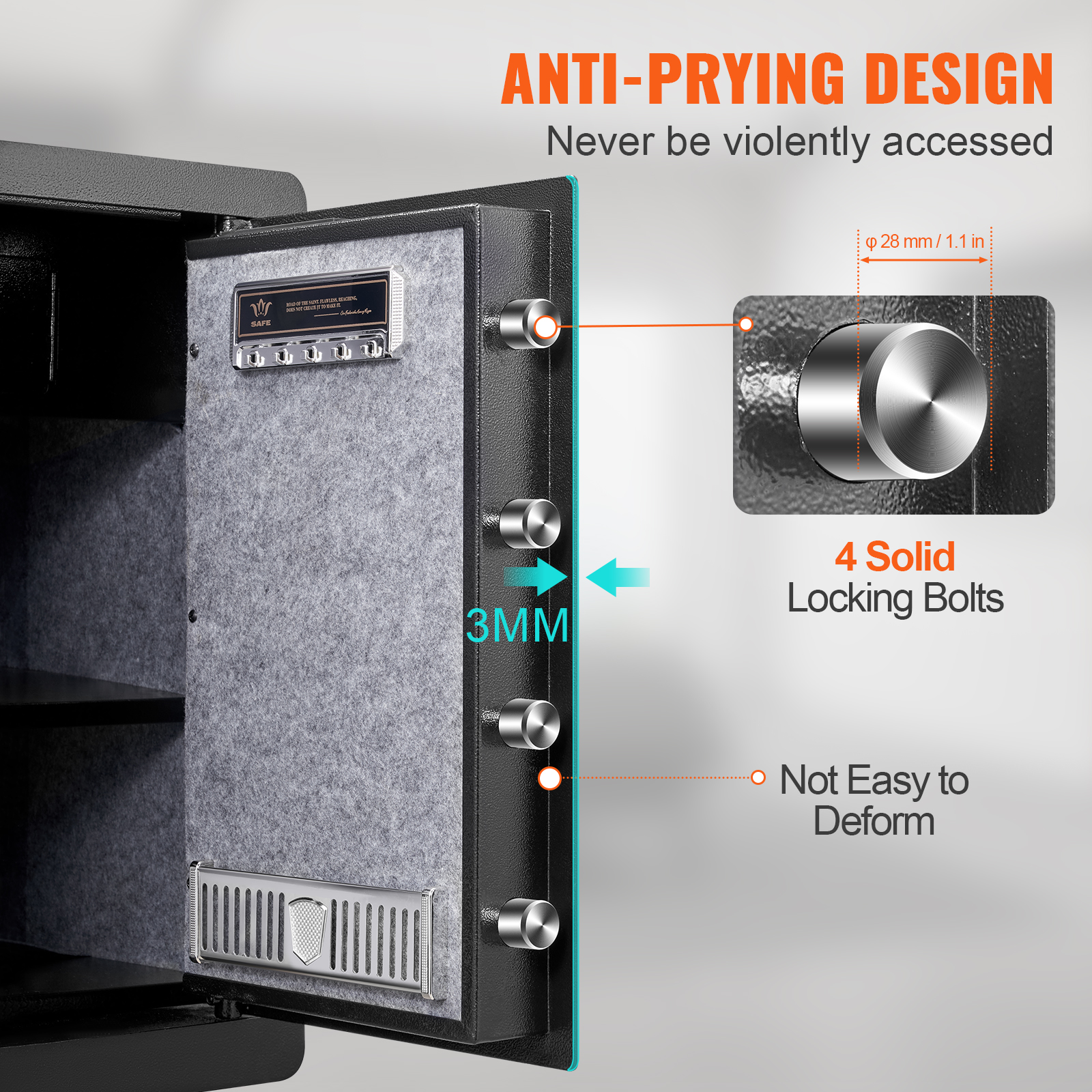 SucceBuy Electric Safe 2.2/1.8 - Fire Safe Document 评论和价格