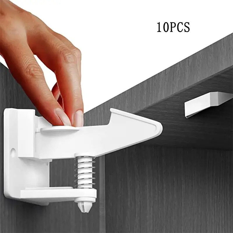 10pcs Baby Cabinet Locks Invis - Medicine Cabinet Lock 评论和价格