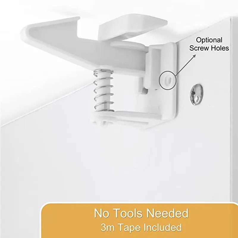 10pcs Baby Cabinet Locks Invis - Medicine Cabinet Lock 评论和价格