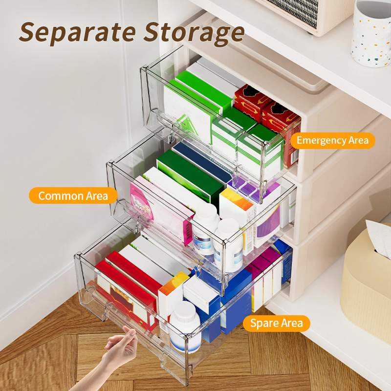 Large Capacity Medicine Organi - Medicine Cabinet Lock 评论和价格