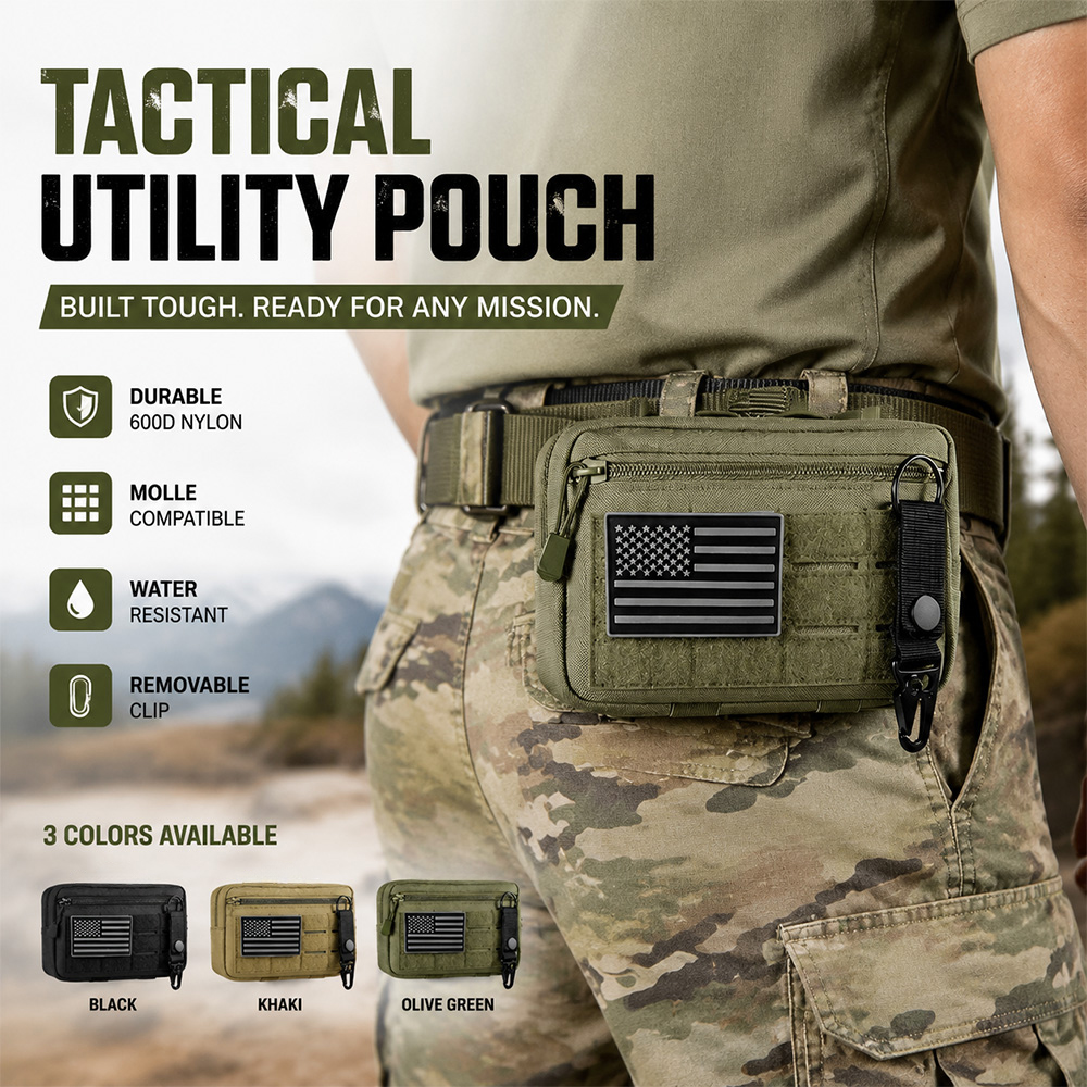 Tactical Molle EDC Pouch Outdo - First Aid Bag Kit 评论和价格