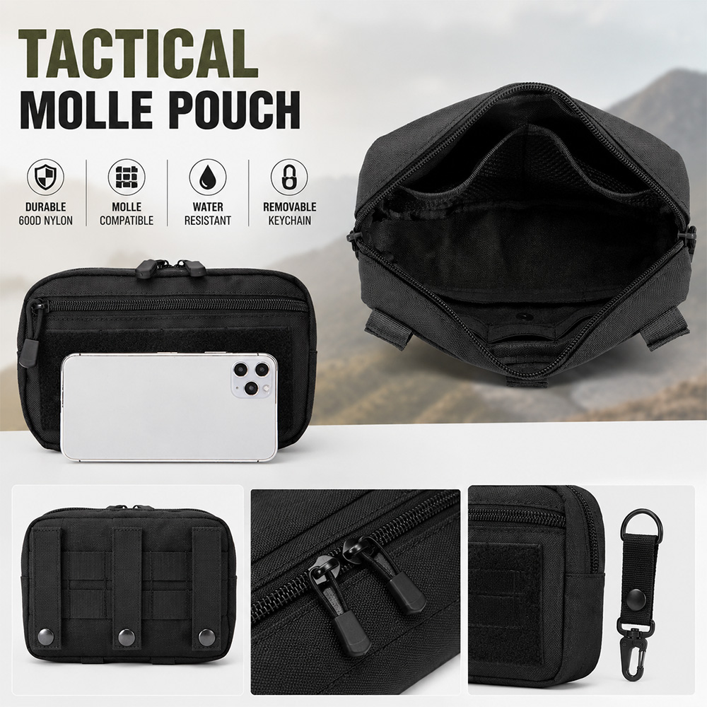 Tactical Molle EDC Pouch Outdo - First Aid Bag Kit 评论和价格