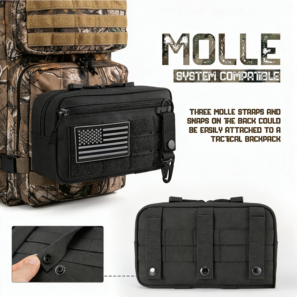 Tactical Molle EDC Pouch Outdo - First Aid Bag Kit 评论和价格