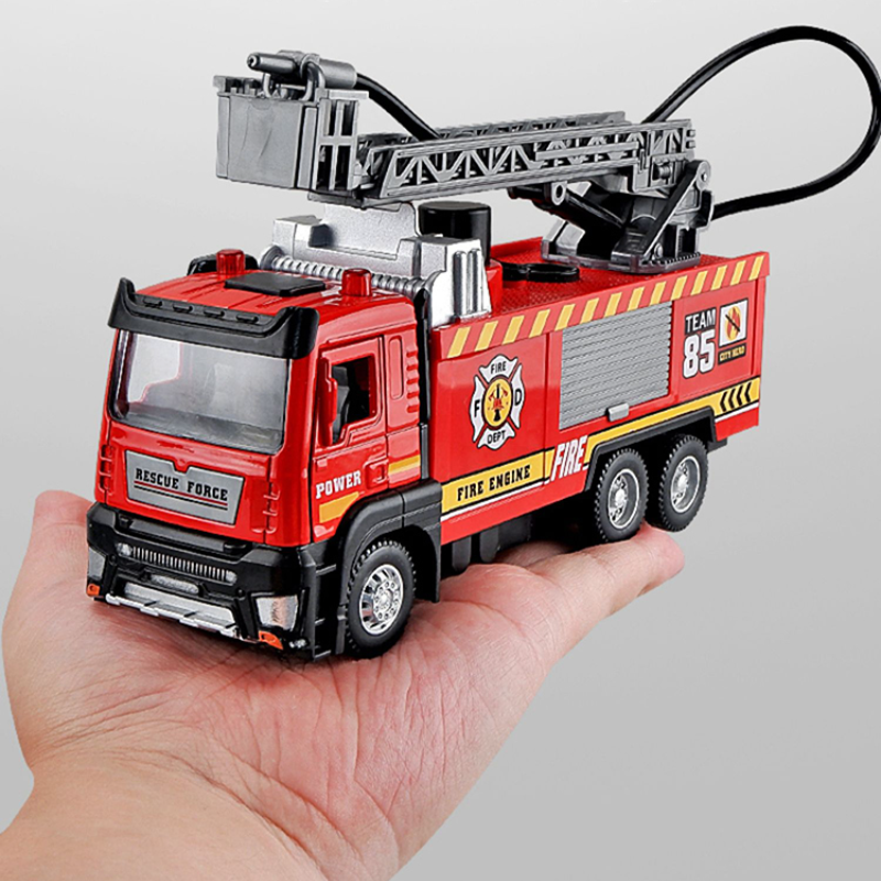 1/50 Fire Ladder Truck with Te - Fire Escape Ladder 评论和价格