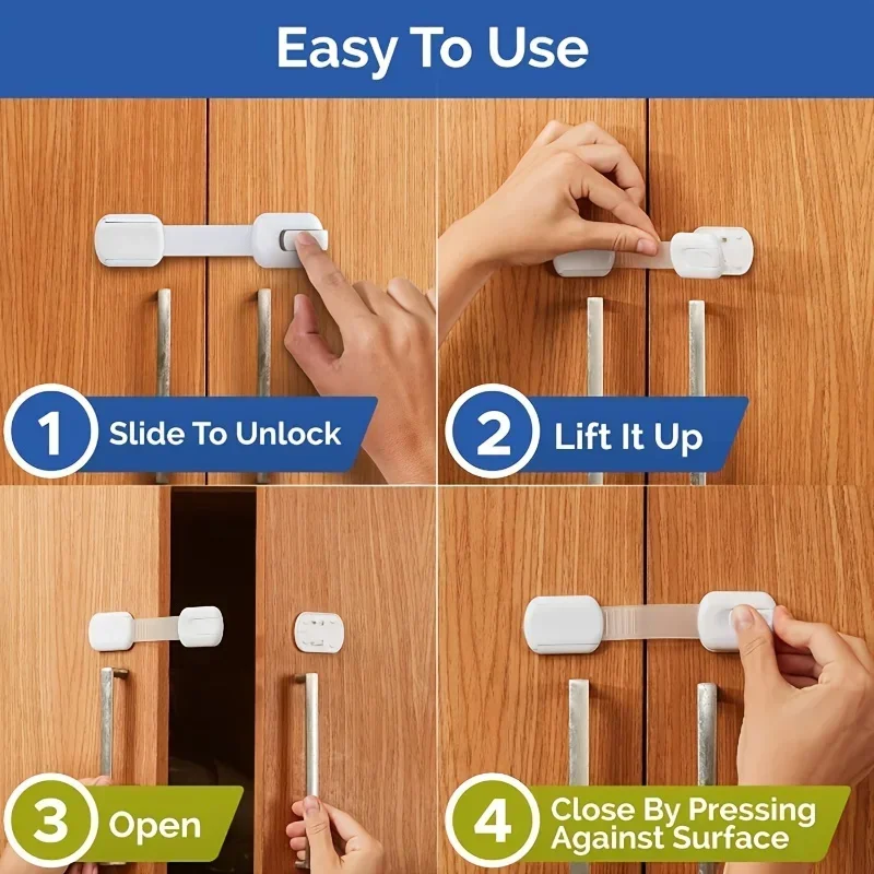 3/5/10Pcs/Lot Child Lock Prote - Medicine Cabinet Lock 评论和价格