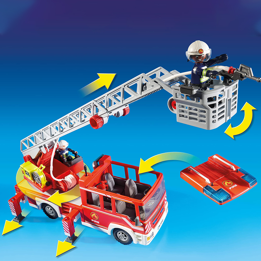 Fire Station With Aerial Ladde - Fire Escape Ladder 评论和价格