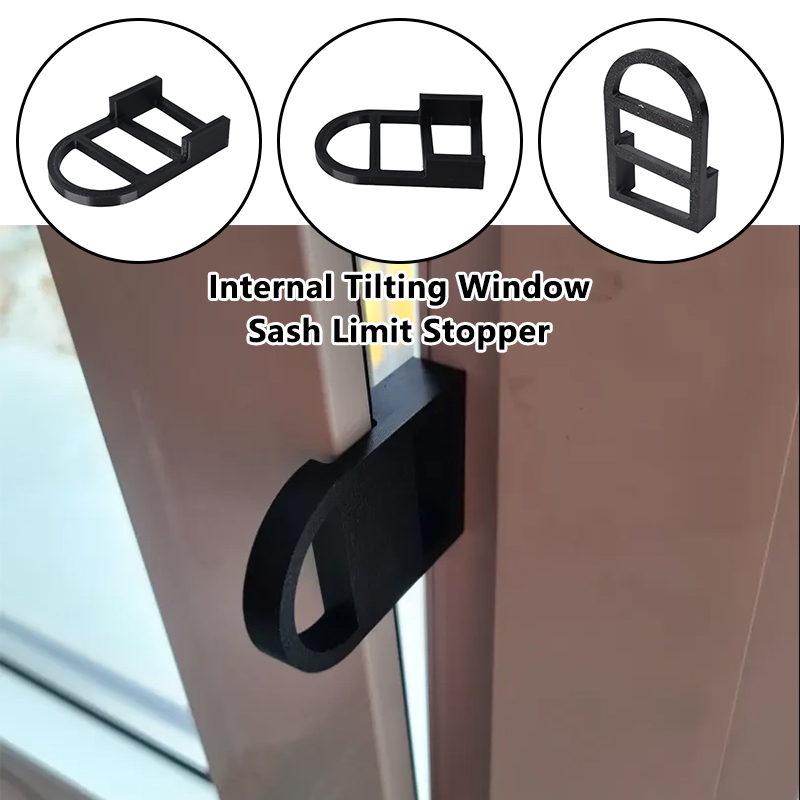 2PCS Useful Inward Tilt Sash L - Window Lock Bar 评论和价格