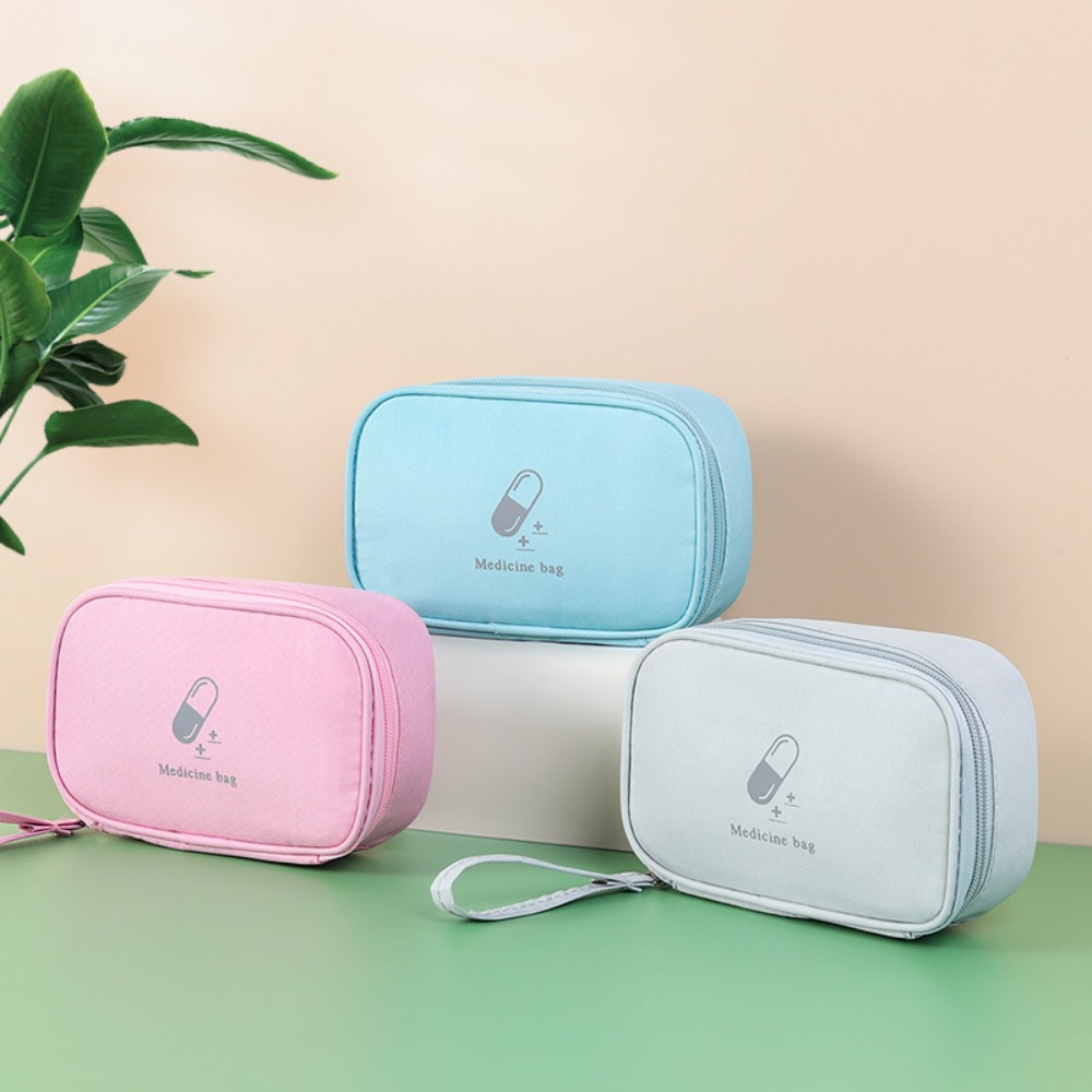 Multifunctional Pink/blue/Grey - First Aid Bag Kit 评论和价格