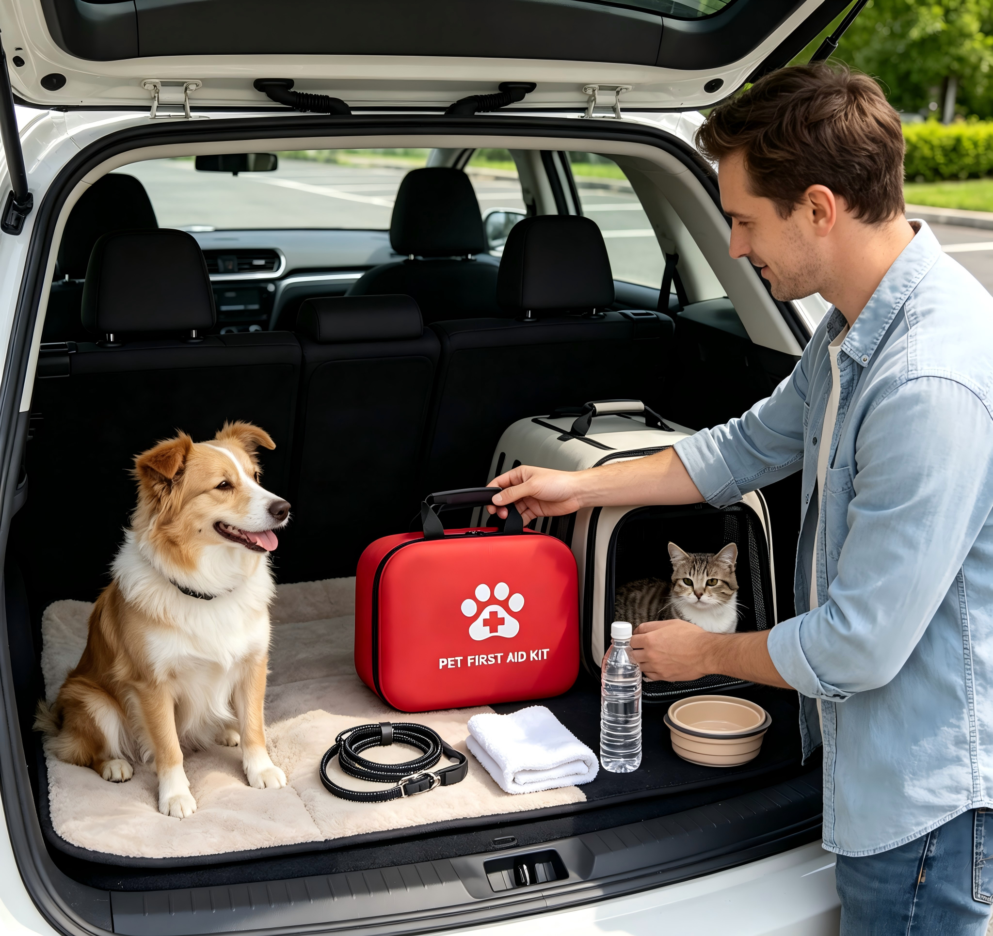 Portable Pet First-Aid Kit, Ca - First Aid Bag Kit 评论和价格