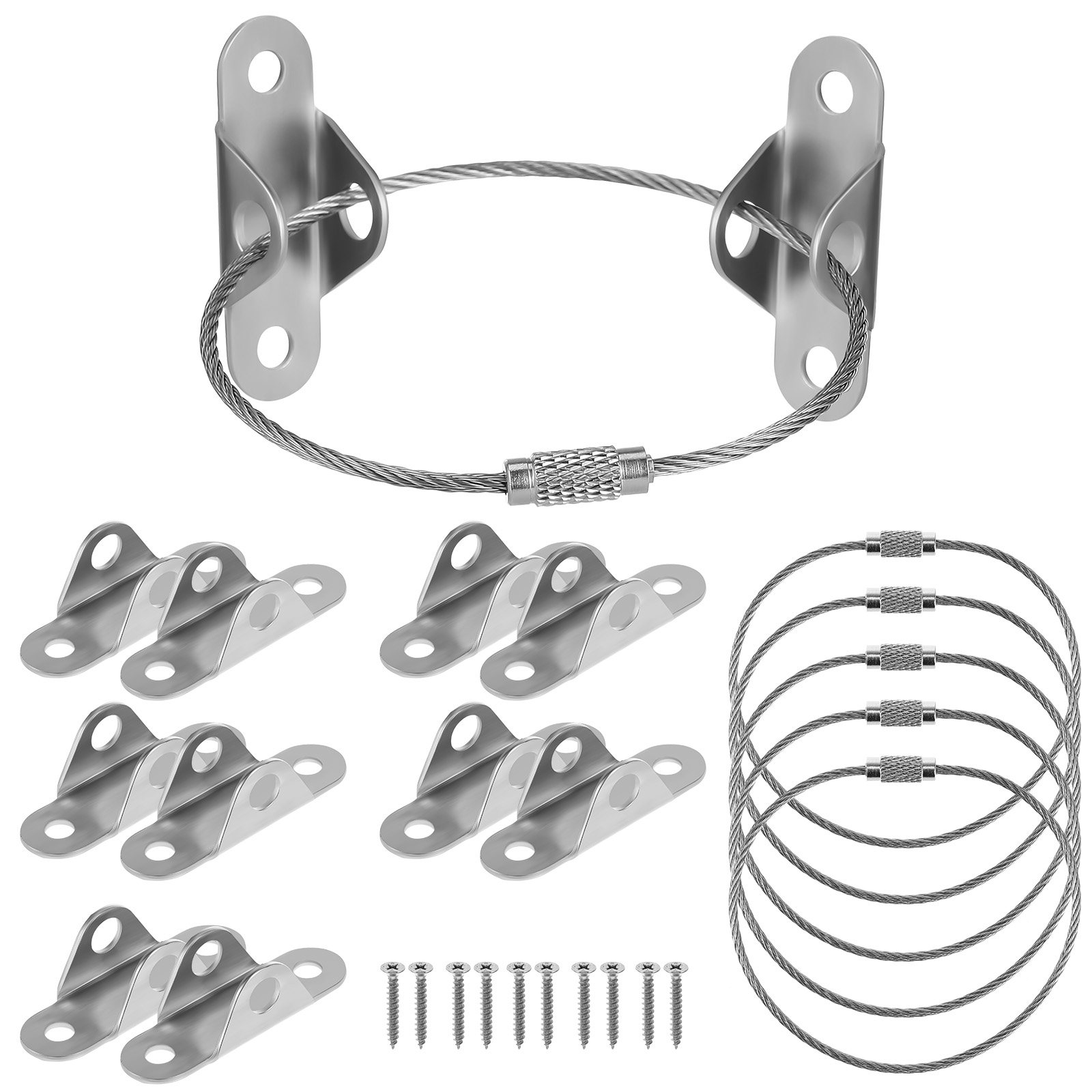 6Sets Earthquake Bookshelf Anc - Earthquake Anchor Strap 评论和价格