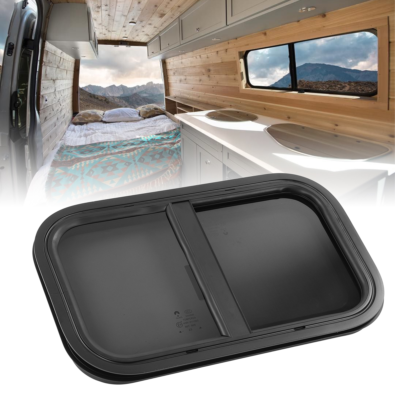 500x300mm RV Push Pull Window  - Window Lock Bar 评论和价格